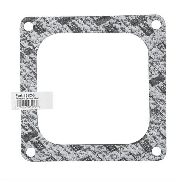 Mr. Gasket For Use With 4500 Flange Carburetors/ Open Design, Single 58CG - main